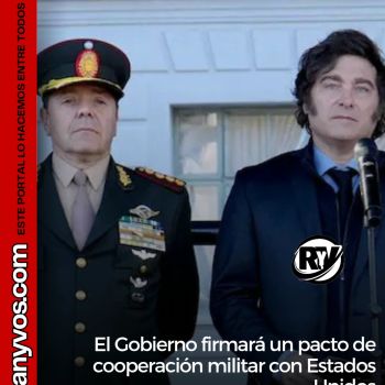 Gobierno firmará un pacto de cooperación militar con Estados Unidos
